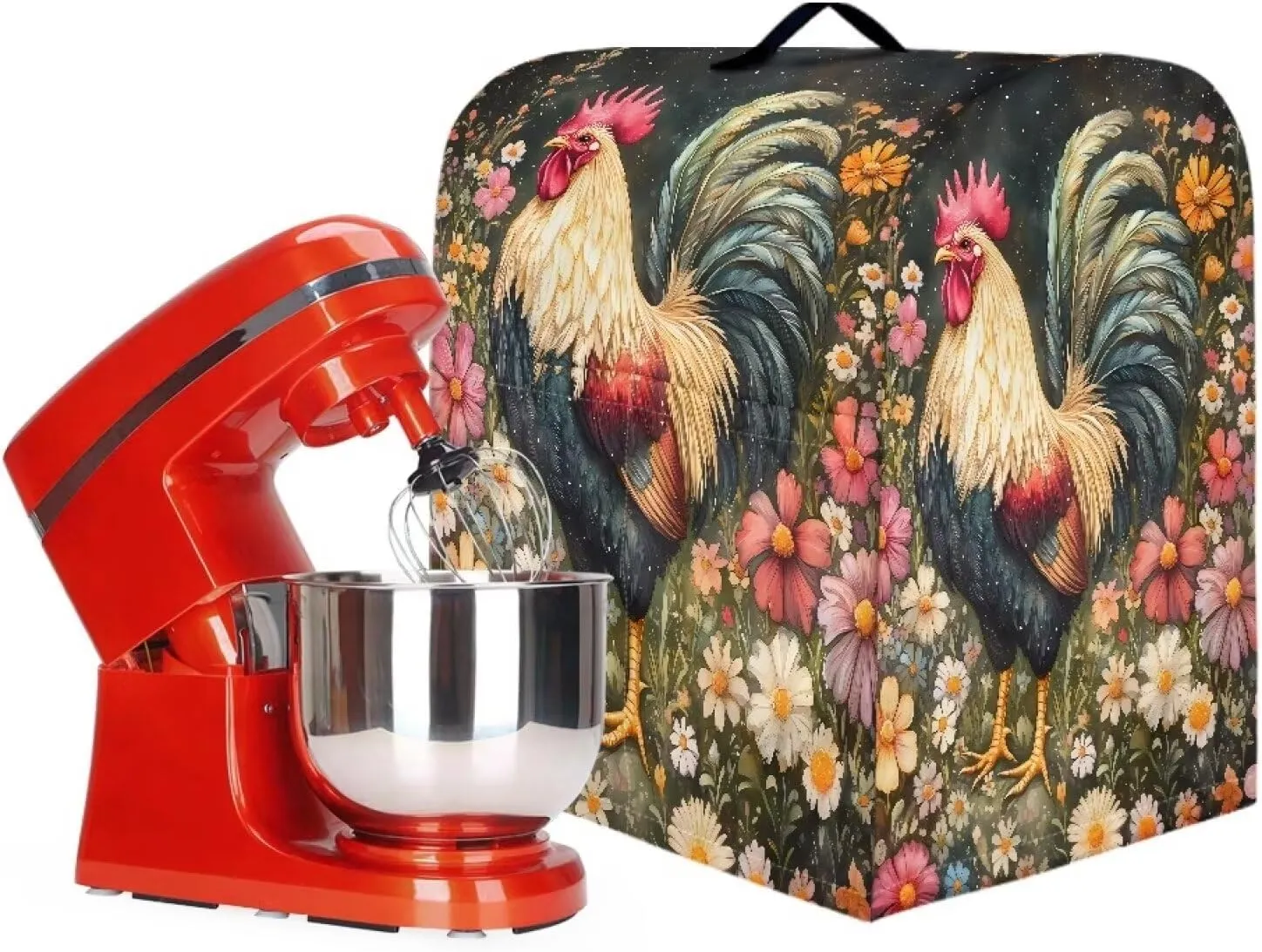 Cock Mixer Cover Dust Covers,Stand Mixers Covers with Large Pockets,Appliance Covers Waterproof and Splash-Proof,Mixer Protective Cover Protect Case Storage Bag