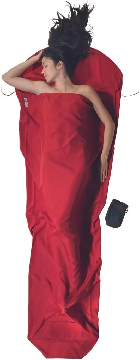 COCOON - Premium - MummyLiner - Microfiber - Cranberry - Regular