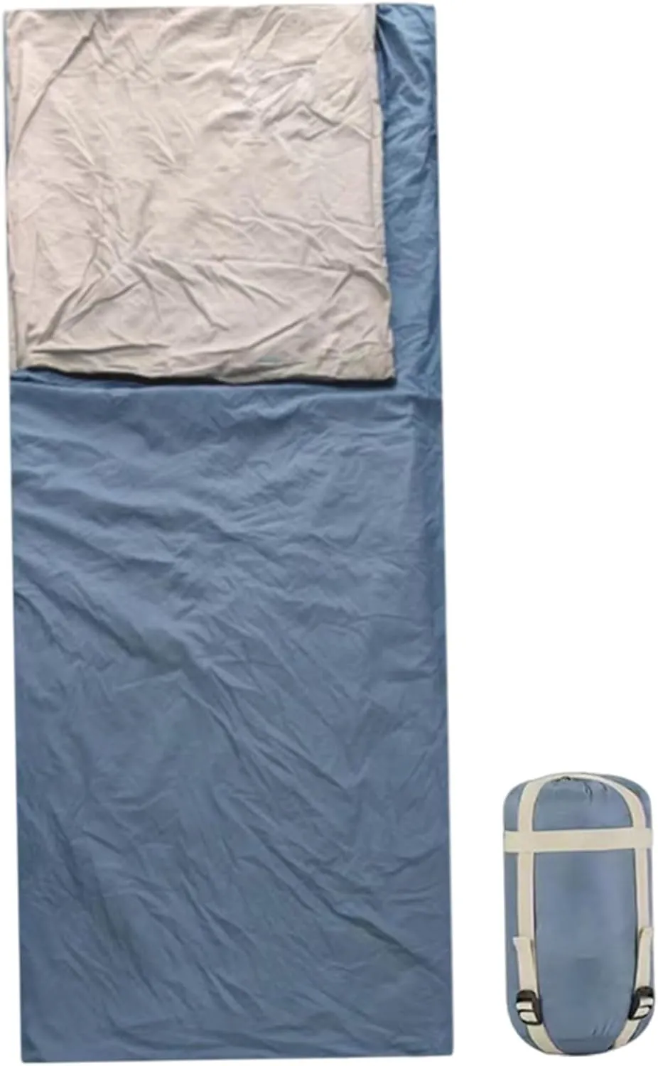 Compact Sleeping Bag, Waterproof & Windproof Lightweight Envelope Sleeping Bag with Zipper, Portable for Camping, Hiking, Travel