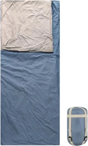 Compact Sleeping Bag, Waterproof Windproof Lightweight Sleeping Bag, Envelope with Zipper, Portable Adult or Blanket for Camping, Hiking, Traveling