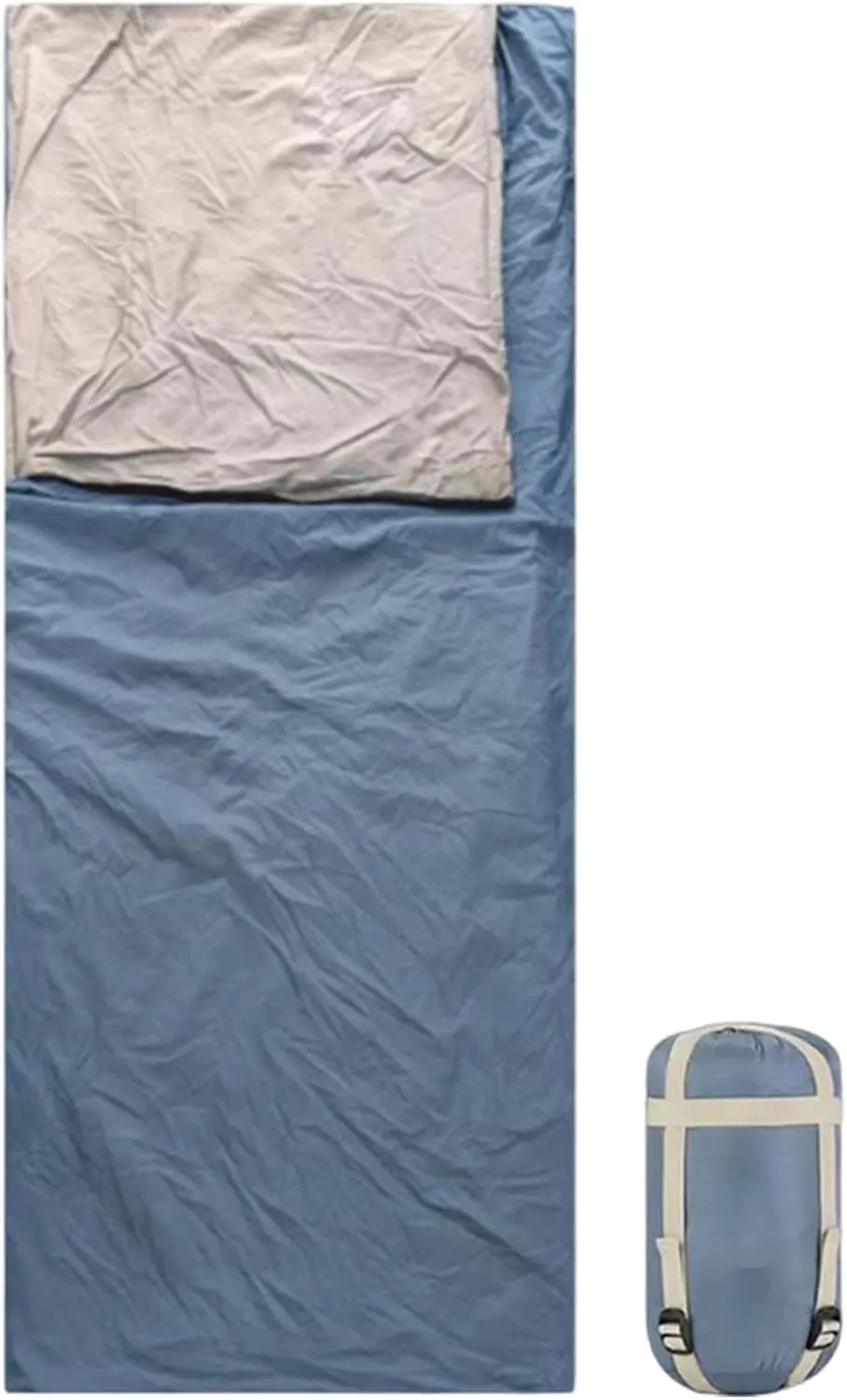Compact Sleeping Bag, Waterproof Windproof Lightweight Sleeping Bag, Envelope with Zipper, Portable Adult or Blanket for Camping, Hiking, Traveling