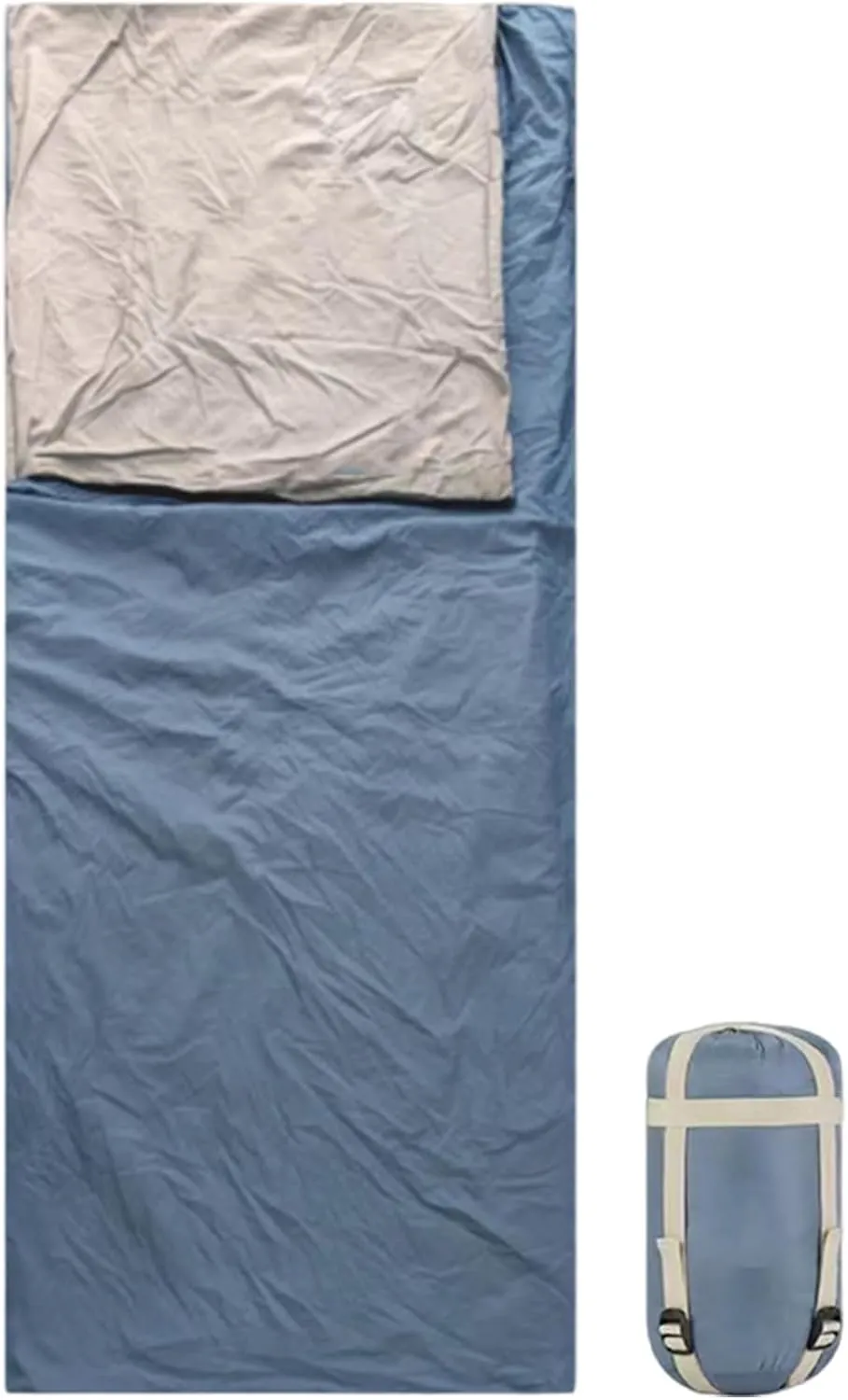 Compact Sleeping Bag, Waterproof Windproof Lightweight Sleeping Bag, Envelope with Zipper, Portable Adult or Blanket