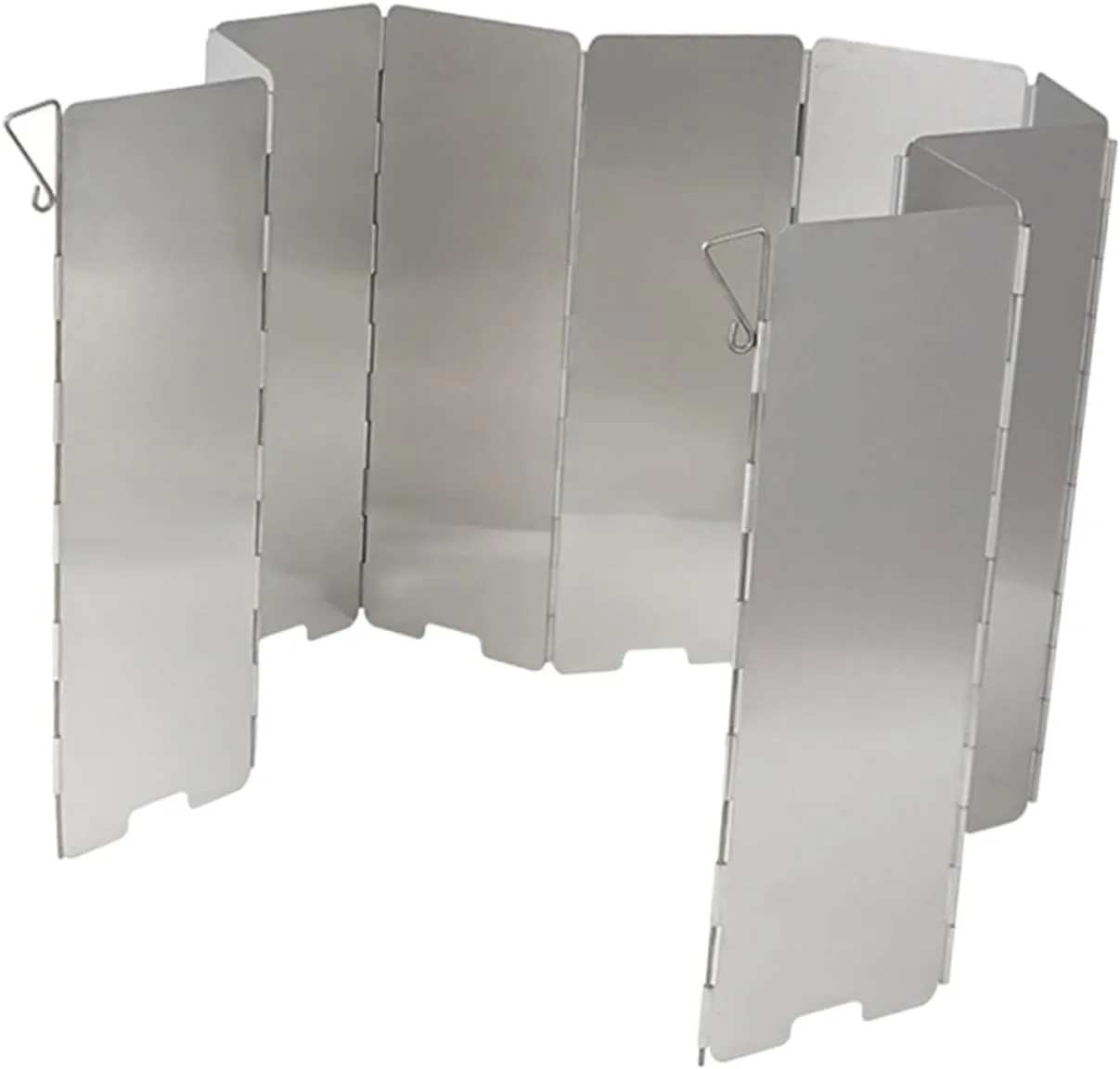 Cooking Windscreen Windproof Outdoor Tool for Camp Stove with Carrying Case