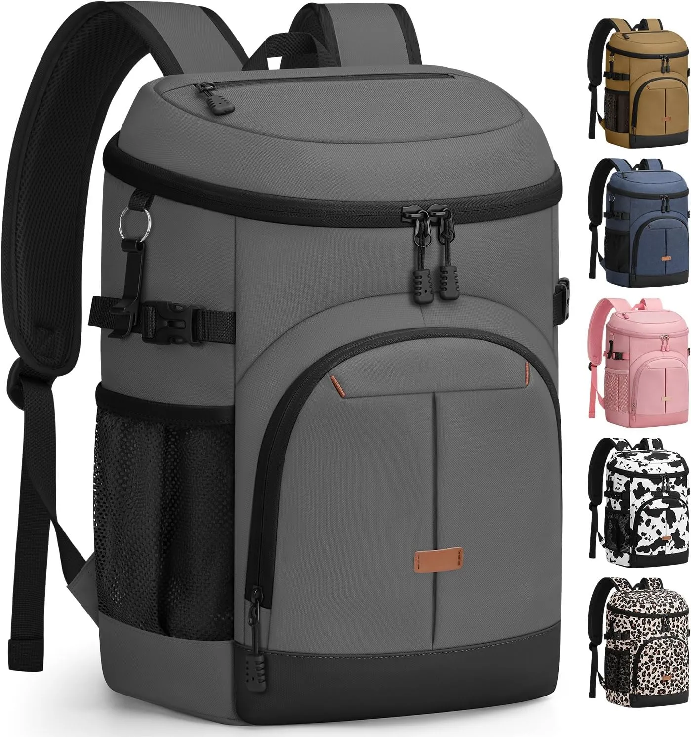 Cooler Backpack for Men Women Insulated Waterproof Backpack Cooler Leak Proof Cooler Bag Lightweight Lunch Backpack for Camping Beach Travel Picnic