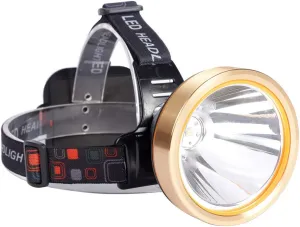 Coon Hunting Lights,Super Bright Headlamp Rechargeable LED Spotlight Head Torch with Power Supply Waterproof Flashlight for Outdoor Hiking Camping Fishing Hunting Hiking (Yellow Light)