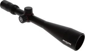 Crimson Trace Brushline Riflescope with Lightweight Solid Construction, Scope Caps and Lens Cloth for Hunting, Shooting and Outdoor