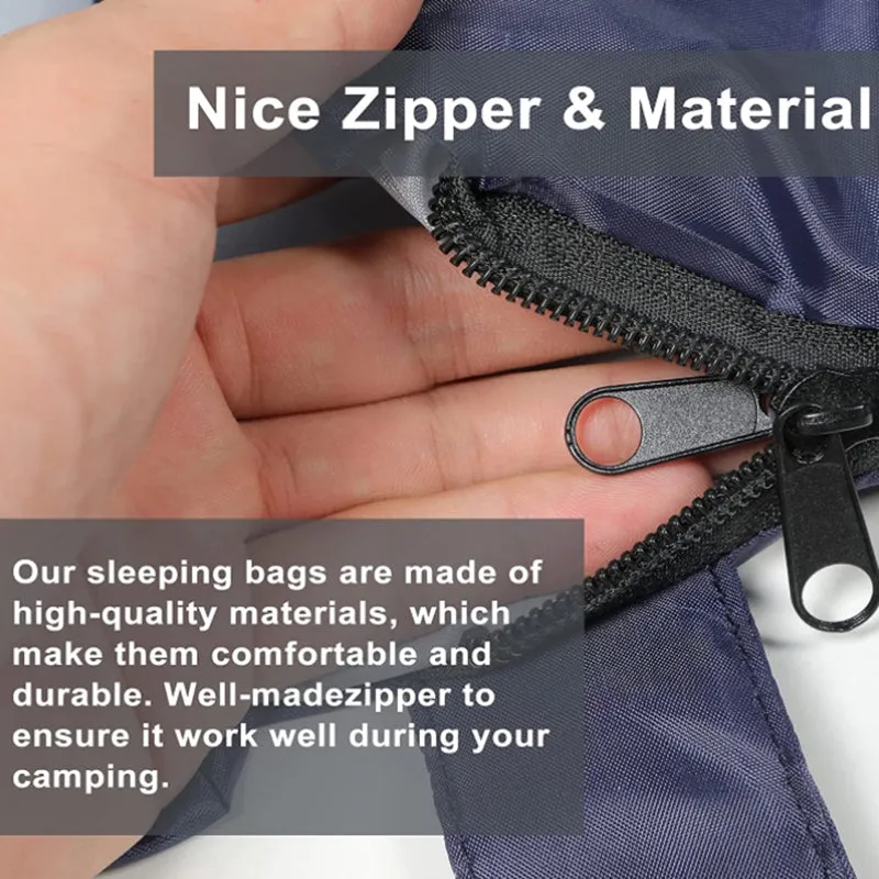 Crocox Envelope Sleeping Bag Backpacking Lightweight Hollow Cotton Envelope with