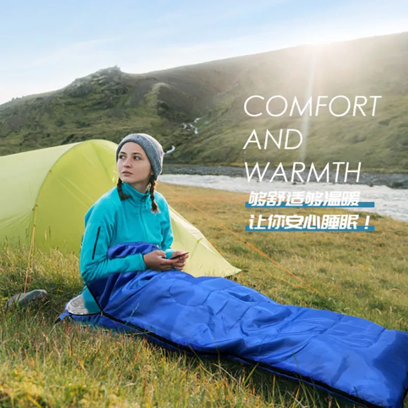 Crocox Envelope Sleeping Bag Backpacking Lightweight Hollow Cotton Envelope with
