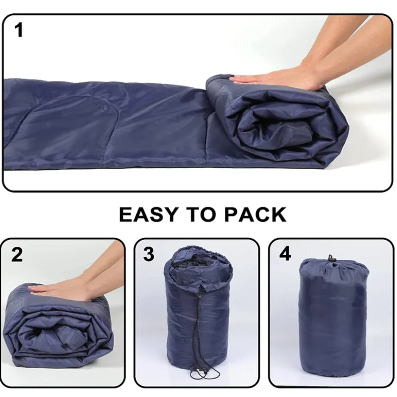 Crocox Envelope Sleeping Bag Backpacking Lightweight Hollow Cotton Envelope with