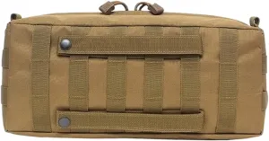 Cross Body Bag Outdoor Camping Large Capacity Multi-function Storage Tool Bags for Men Gray