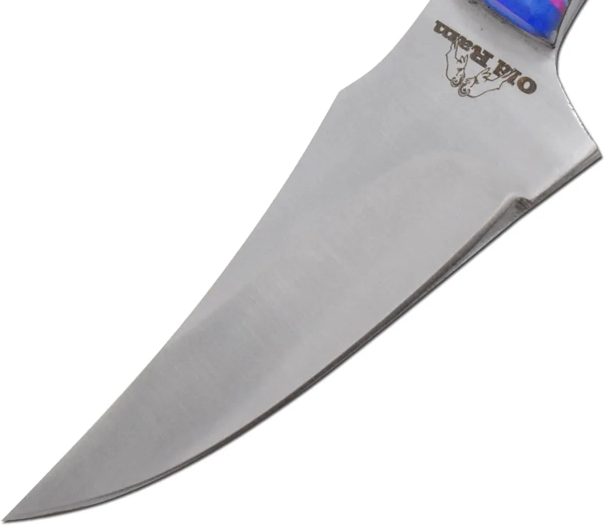 Custom Handmade Western Design EDC Fixed Blade Hunting Knife (Multi-236)