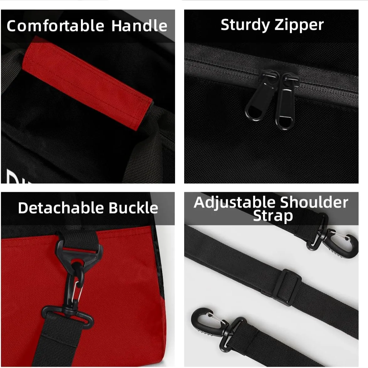 Custom Mini Gym Duffel Bag for Women Men Personalized Soccer Waterproof Carry On Weekender Bag