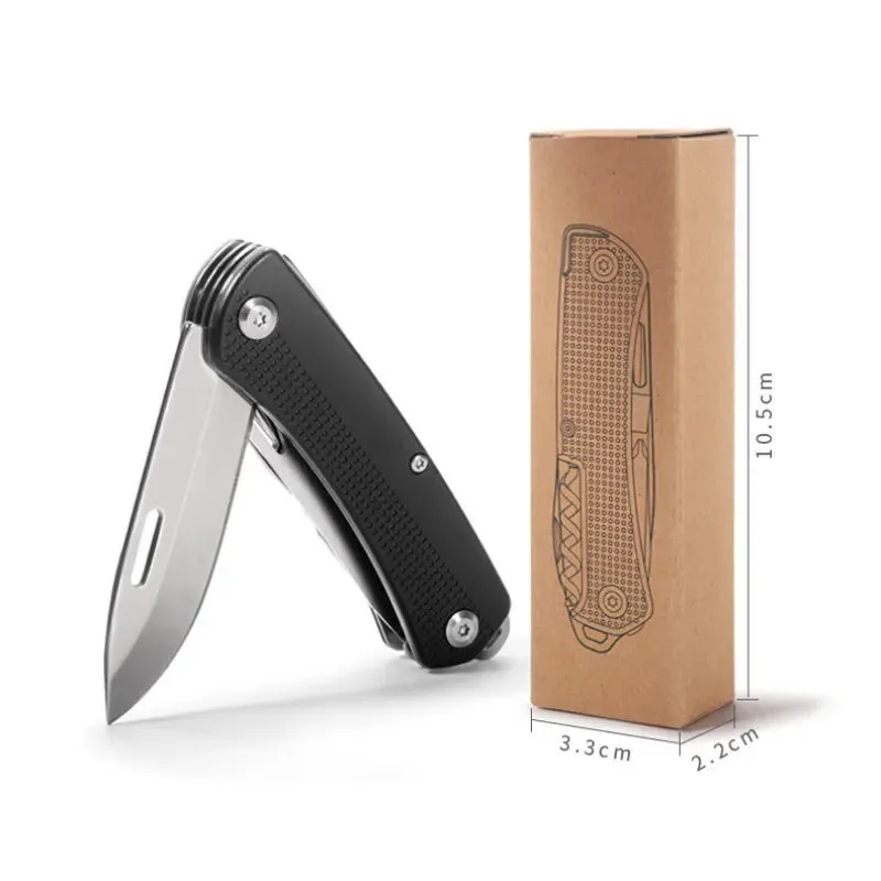 DAICAMPING L17 Portable EDC Multi-Tool with Folding Knife for Outdoor and Everyday Use