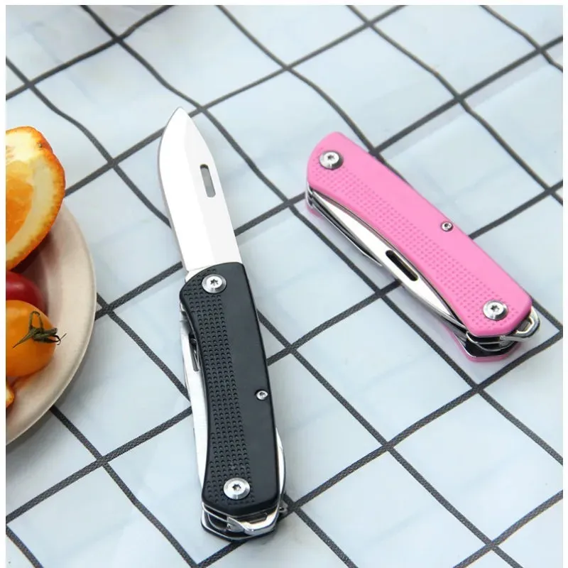 DAICAMPING L17 Portable EDC Multi-Tool with Folding Knife for Outdoor and Everyday Use