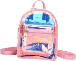 Dazzling Pink Backpack Practical Storage Bag for Creative Casual Design for Travel Camping Shopping Trips Lightweight Versatile