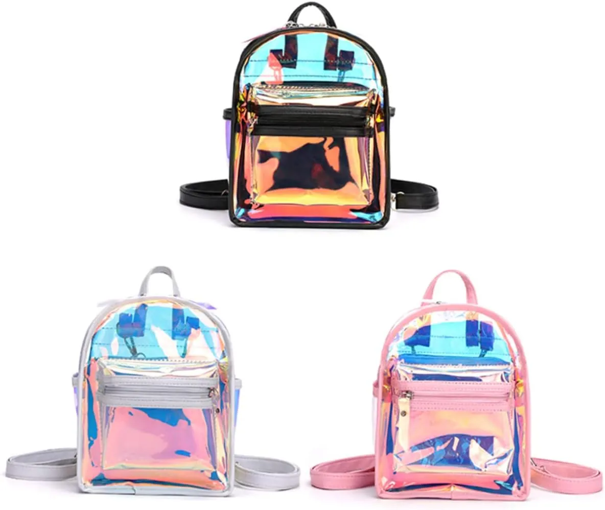 Dazzling Pink Backpack Practical Storage Bag for Creative Casual Design for Travel Camping Shopping Trips Lightweight Versatile