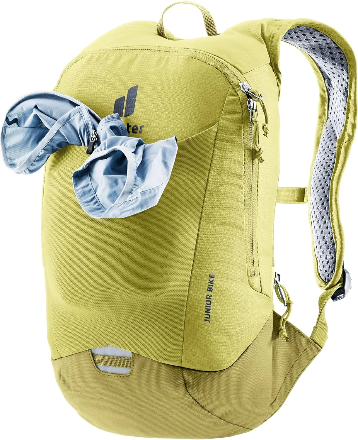 Deuter Unisex Junior Bike Backpack, Sprout-Linden, 8 Liter