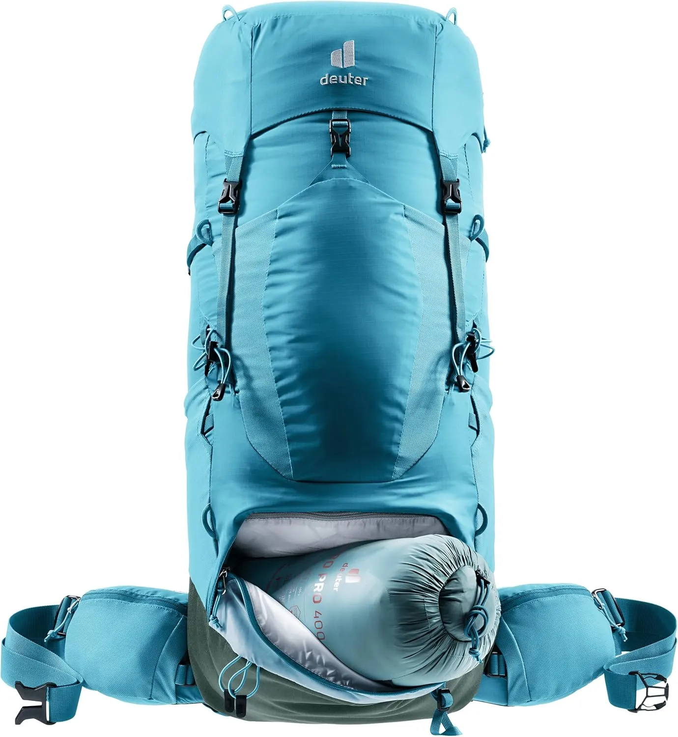 Deuter Women's Aircontact Lite 45 10 SL Backpack for Hiking and Mountaineering