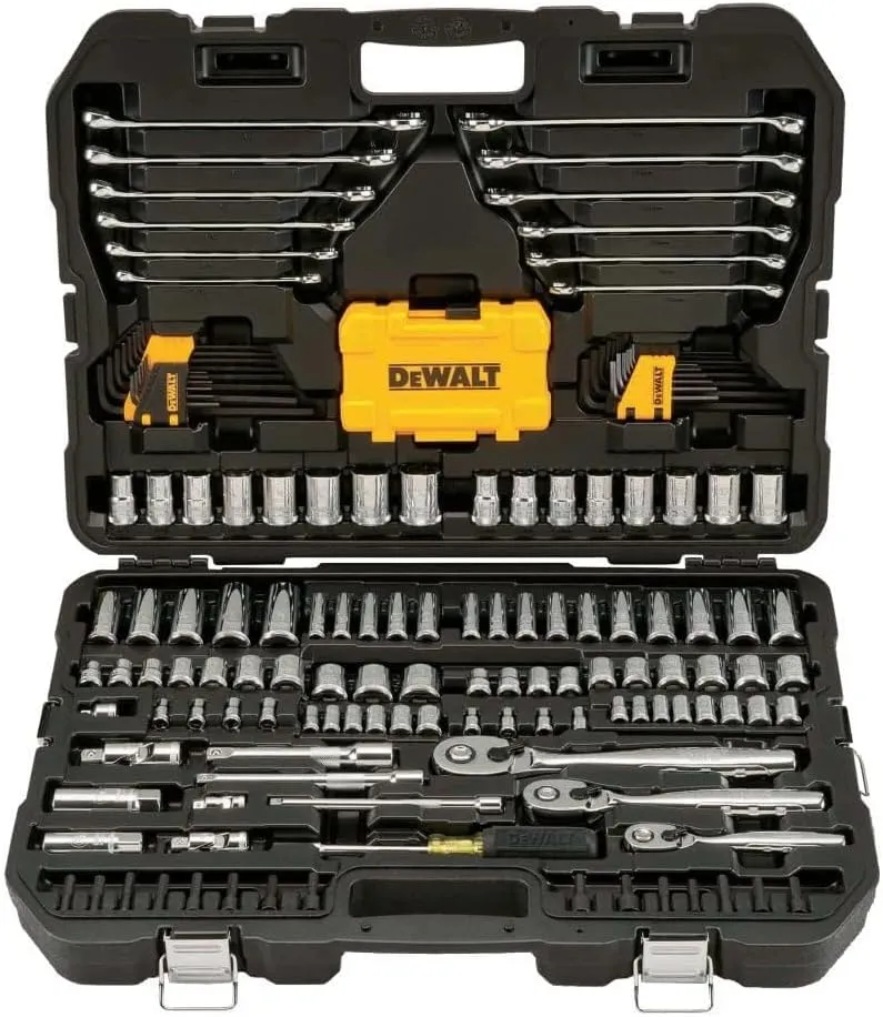 DEWALT Mechanics Tools Kit and Socket Set, 168-Piece (DWMT73803)