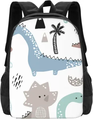 Dino Scandinavian Style Lightweight Packable Backpack Travel Casual Large Capacity Daypack Foldable Backpack For Men Women