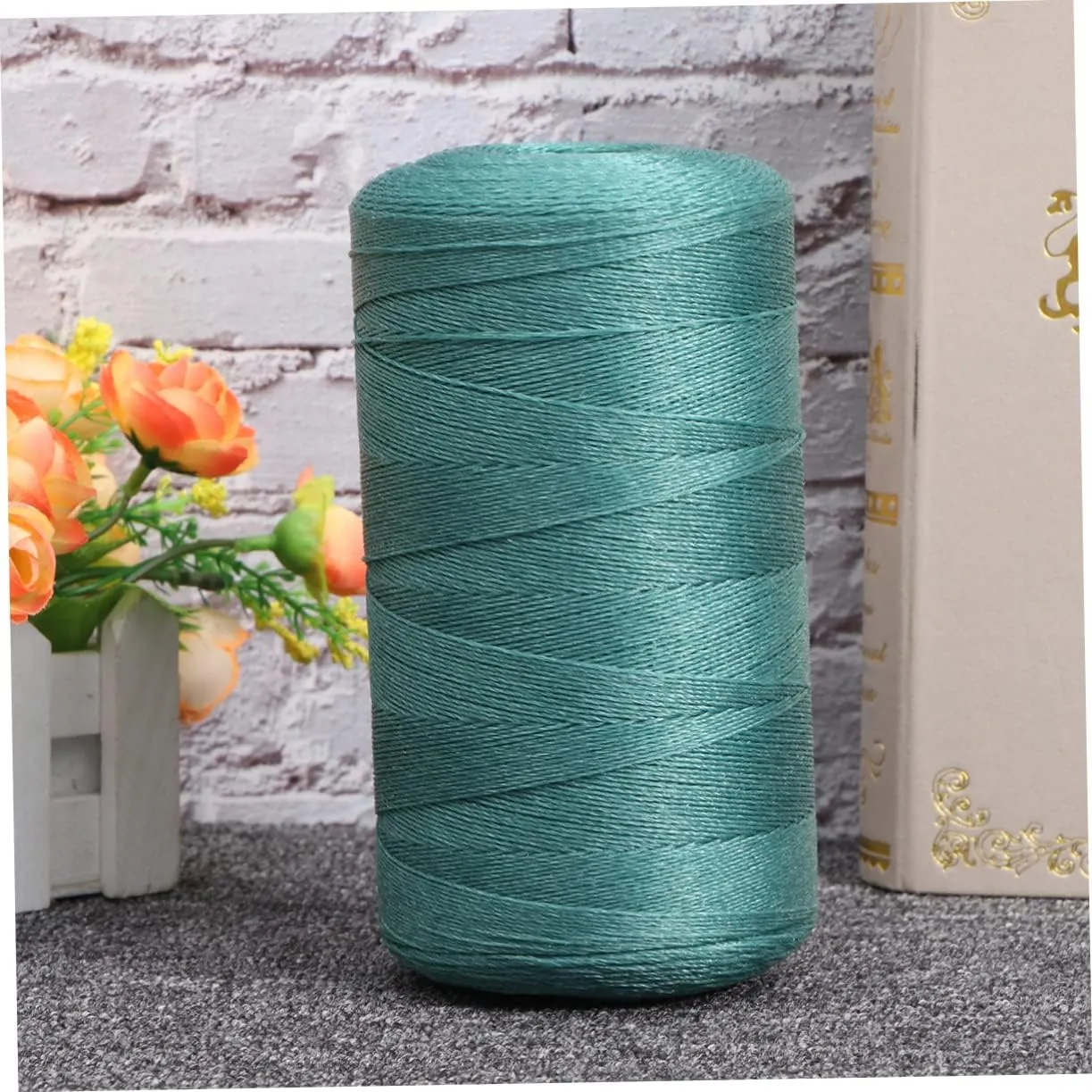 DOITOOL 2pcs Braid Fishing Lines Fishing Nylon Rope Weaving Fishing Rope Glue Thread to Weave Lace Thread