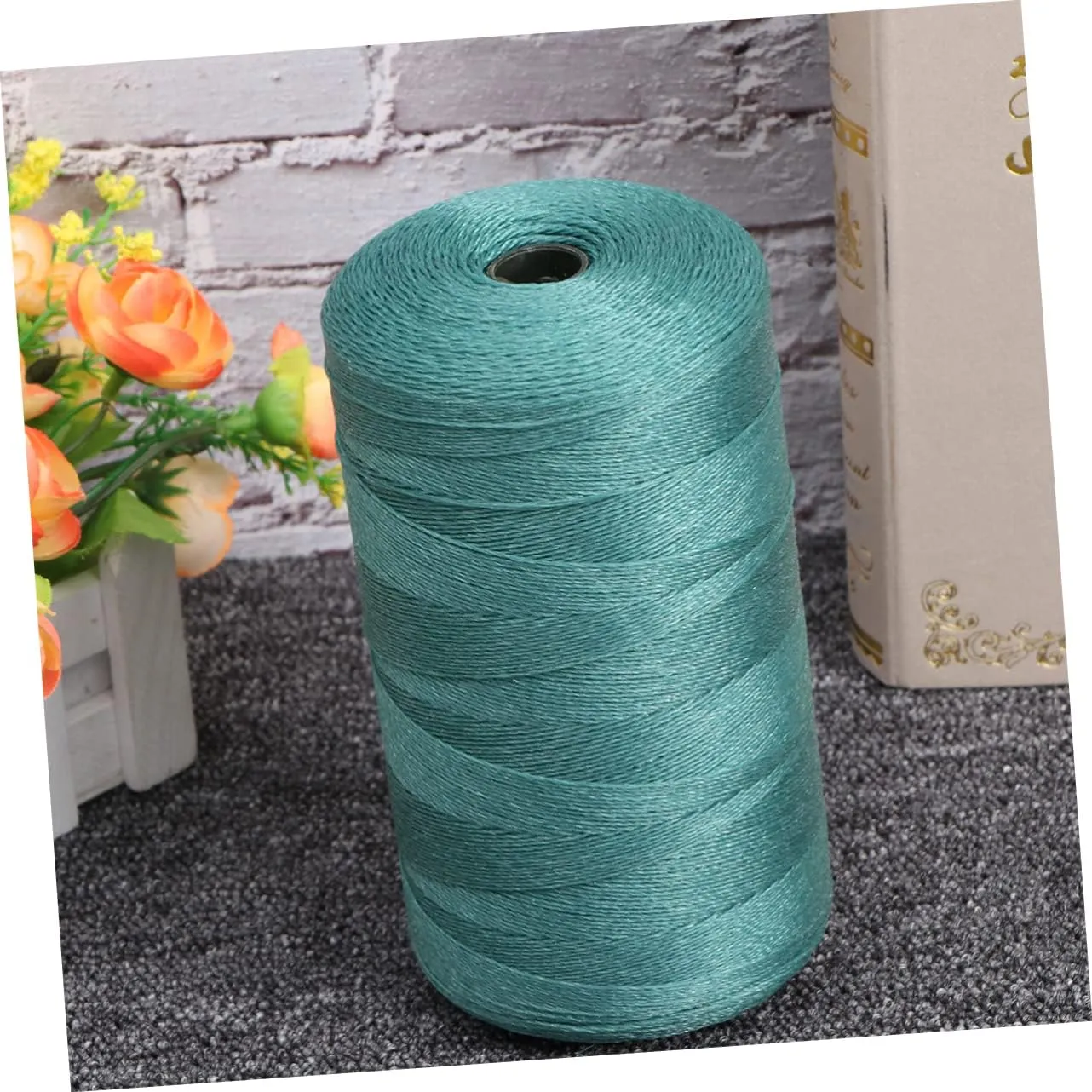 DOITOOL 2pcs Braid Fishing Lines Fishing Nylon Rope Weaving Fishing Rope Glue Thread to Weave Lace Thread