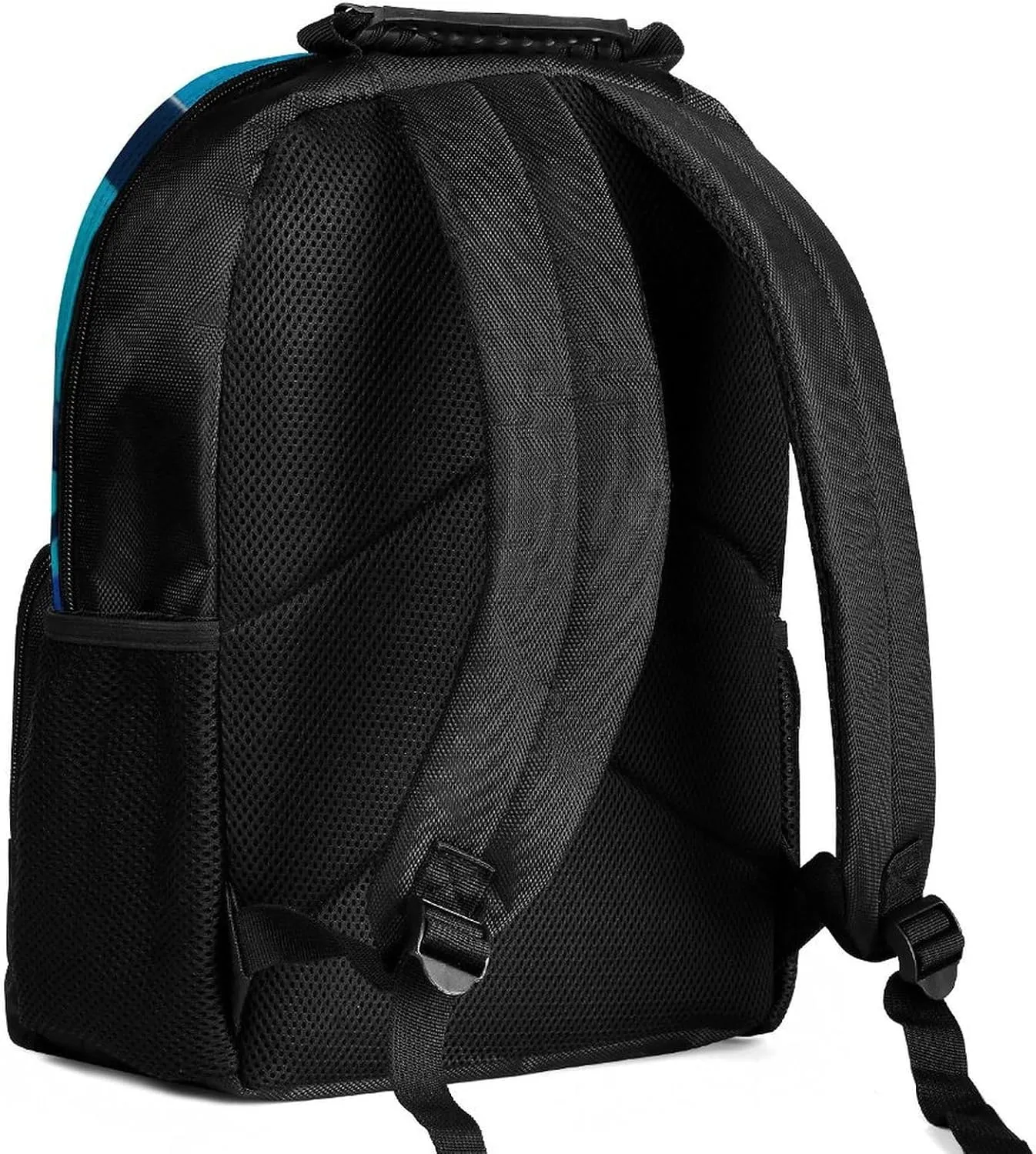 Dolphins Sea Underwater Beautiful Sea World Art Rucksacks Lightweight Multipurpose Anti-Theft Shoulder Bag Big Capacity Traveling & Camping Backpack With Side Pockets
