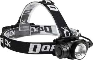 Dorcy 41-2121 1,000-Lumen Pro Water-Resistant Aluminum LED Rechargeable Headlamp