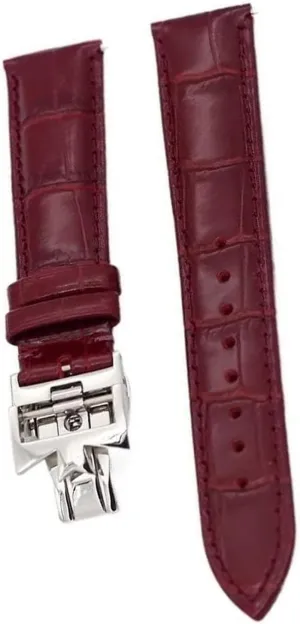 Double-sided Cowhide Watch Bands For Vacheron Constantin VC Watch Strap Replacement Bracelets Accessories 19mm 20mm 22mm
