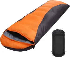 Double Sleeping Bag for Adults with 2 Pillows, 2 Person Sleeping Bag for Waterproof Large Sleeping Bags for Family Camping Backpacking Hiking Outdoor