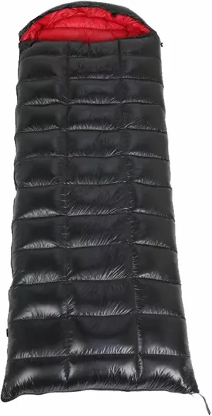 Down Sleeping Bag, Filling 1800g/2000g White Goose Down Winter Sleeping Bag, Envelope Sleeping Bag with Removable Cap Backpack Sleeping Bag for Hiking Camping