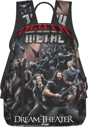 Dream Rock Theater Backpack Lightweight Backpack Travel Bag Classic Laptop Daypack for Men Women Backpack