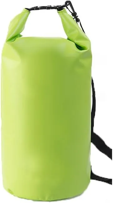 Dry Bag Waterproof Backpack 2L-100L - Floating Dry Sack for Swimming, Beach, Kayaking (Multiple Colors/Sizes) - PVC Coated Marine-Grade Protection (Green, 7L)