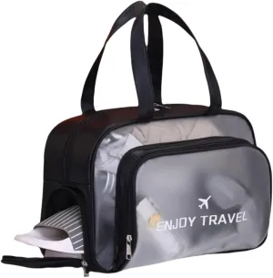 Dry-wet separated waterproof swimming bag, beach bag, fitness and sports bag, multi-functional and multi-space storage bag