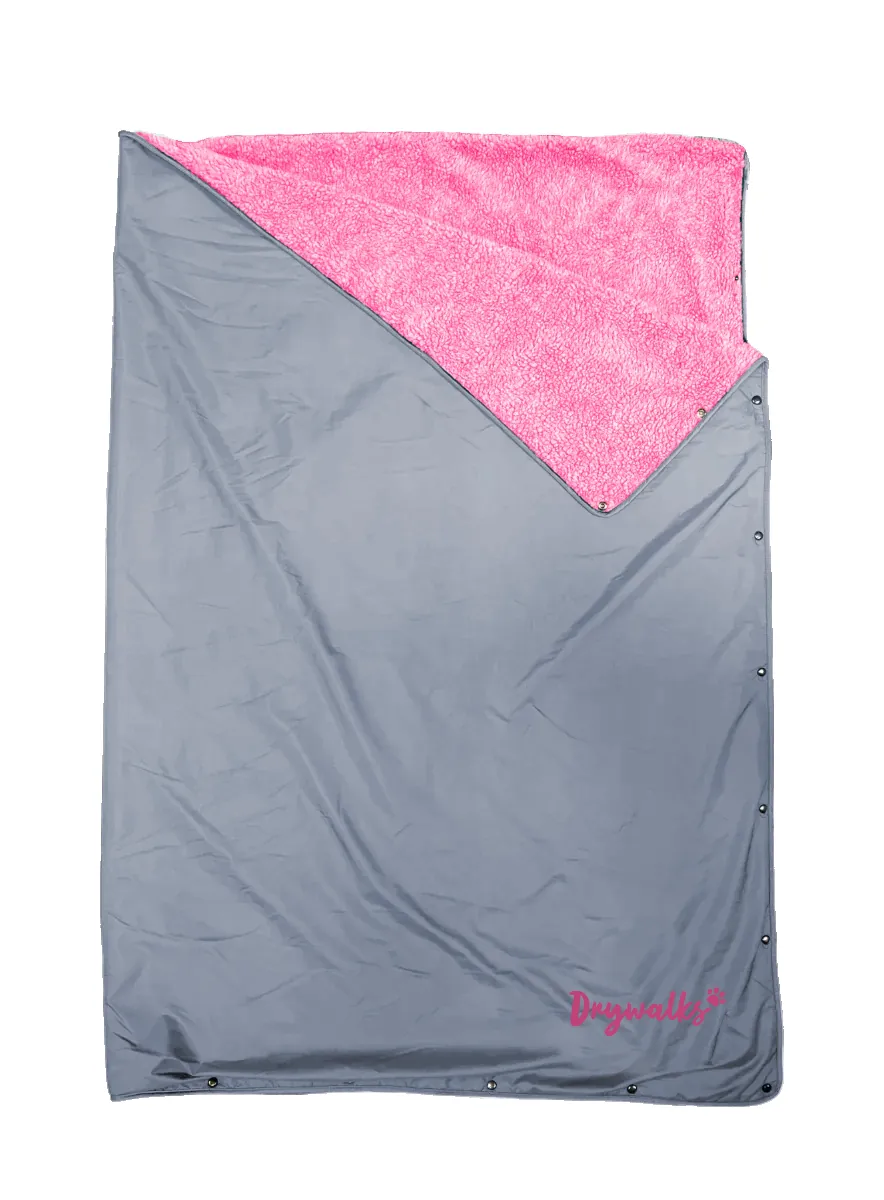 Drywalks Canine Cosy Waterproof Blanket | Charcoal