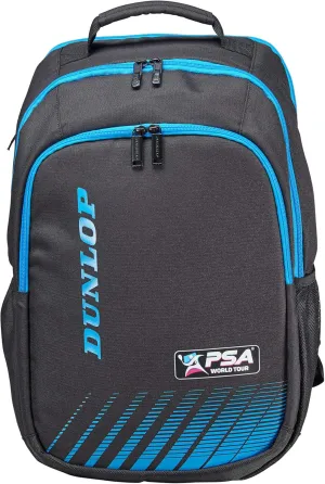 Dunlop Sports PSA Squash Backpack, Black/Blue