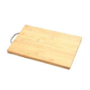 Durable Bamboo Cutting & Slicing Board with Holder