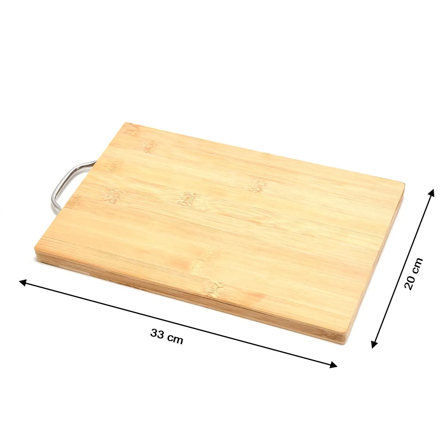 Durable Bamboo Cutting & Slicing Board with Holder