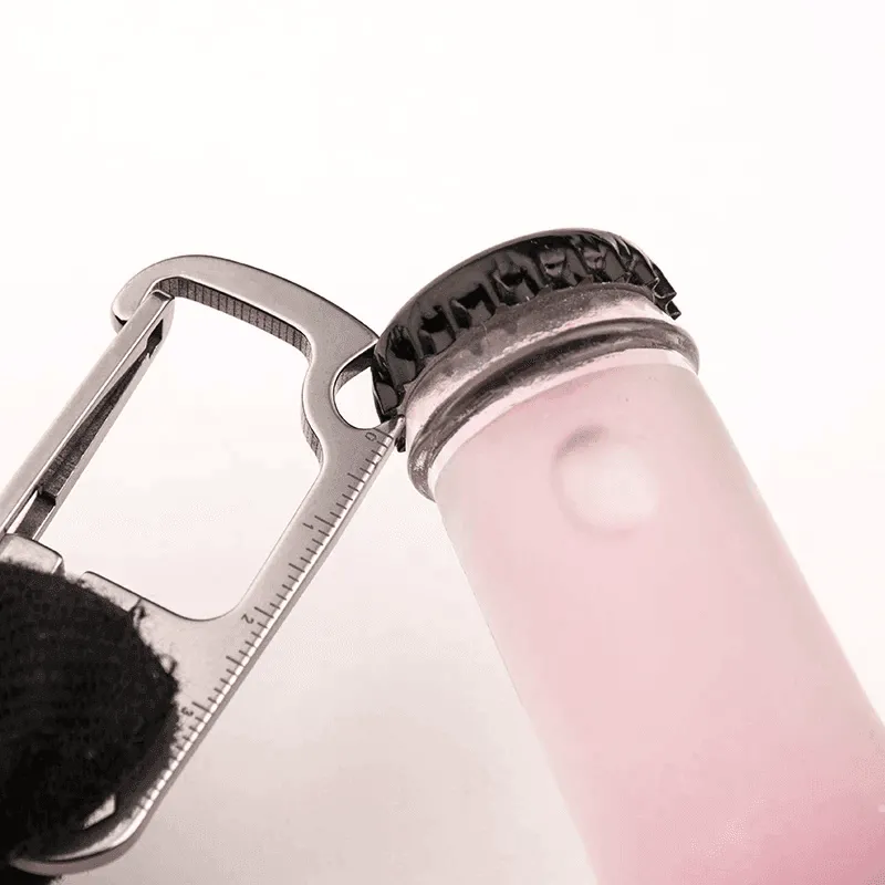 EDC Keychain Multi-Tool - Stainless Steel Bottle Opener