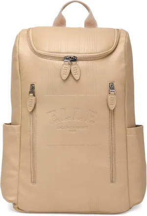 Elle Roamer 22L Vegan Leather Backpack | Nude