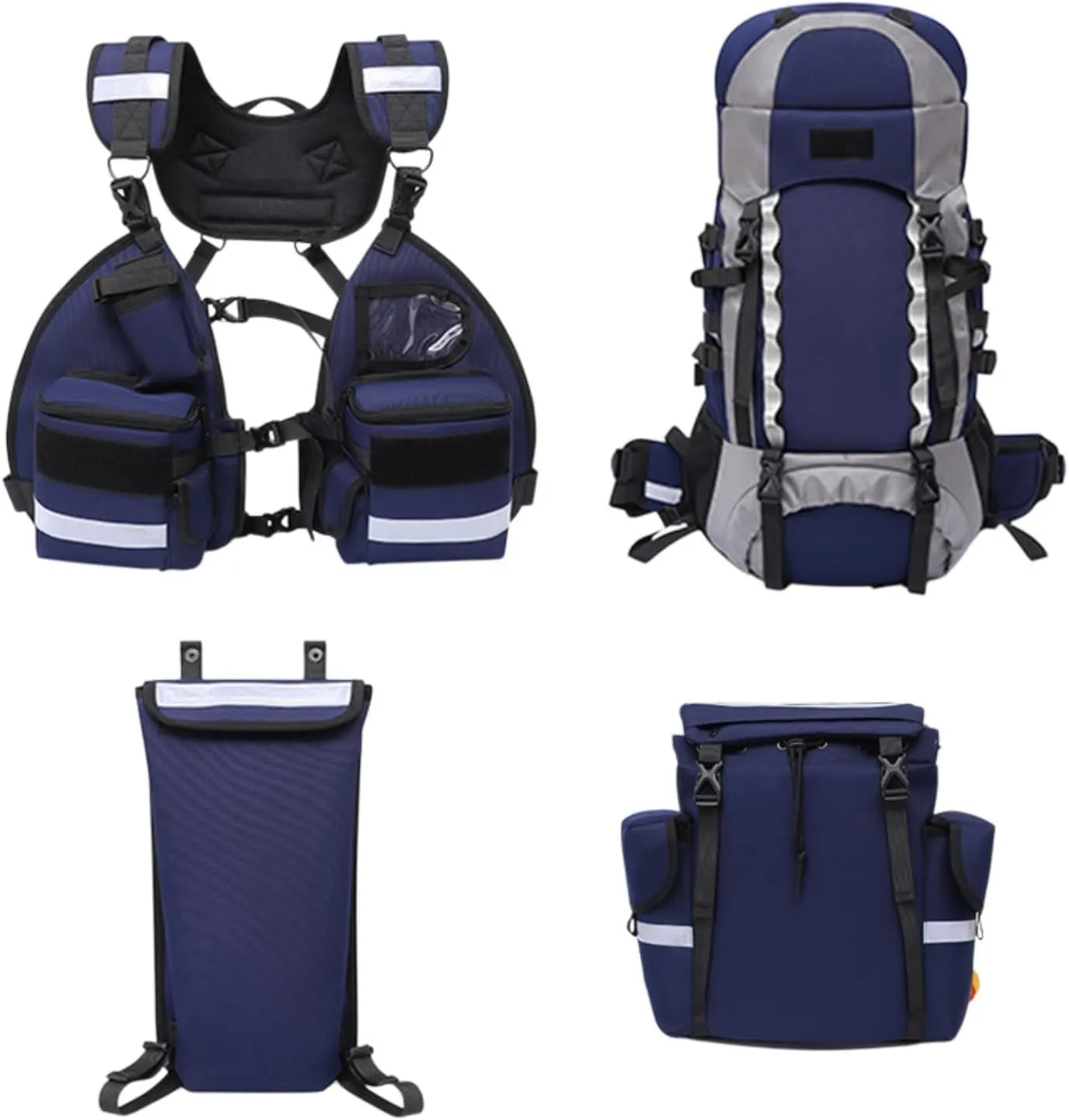 Emergency Medical Backpack Search and Rescue Pack Bag Only Empty Survival Rucksack Travel Daypack for Rescue Trekking Camping