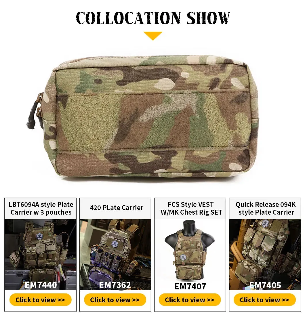 Emersongear Tactical MOLLE EDC Utility Pouch – Nylon Multi-Tool Bag us