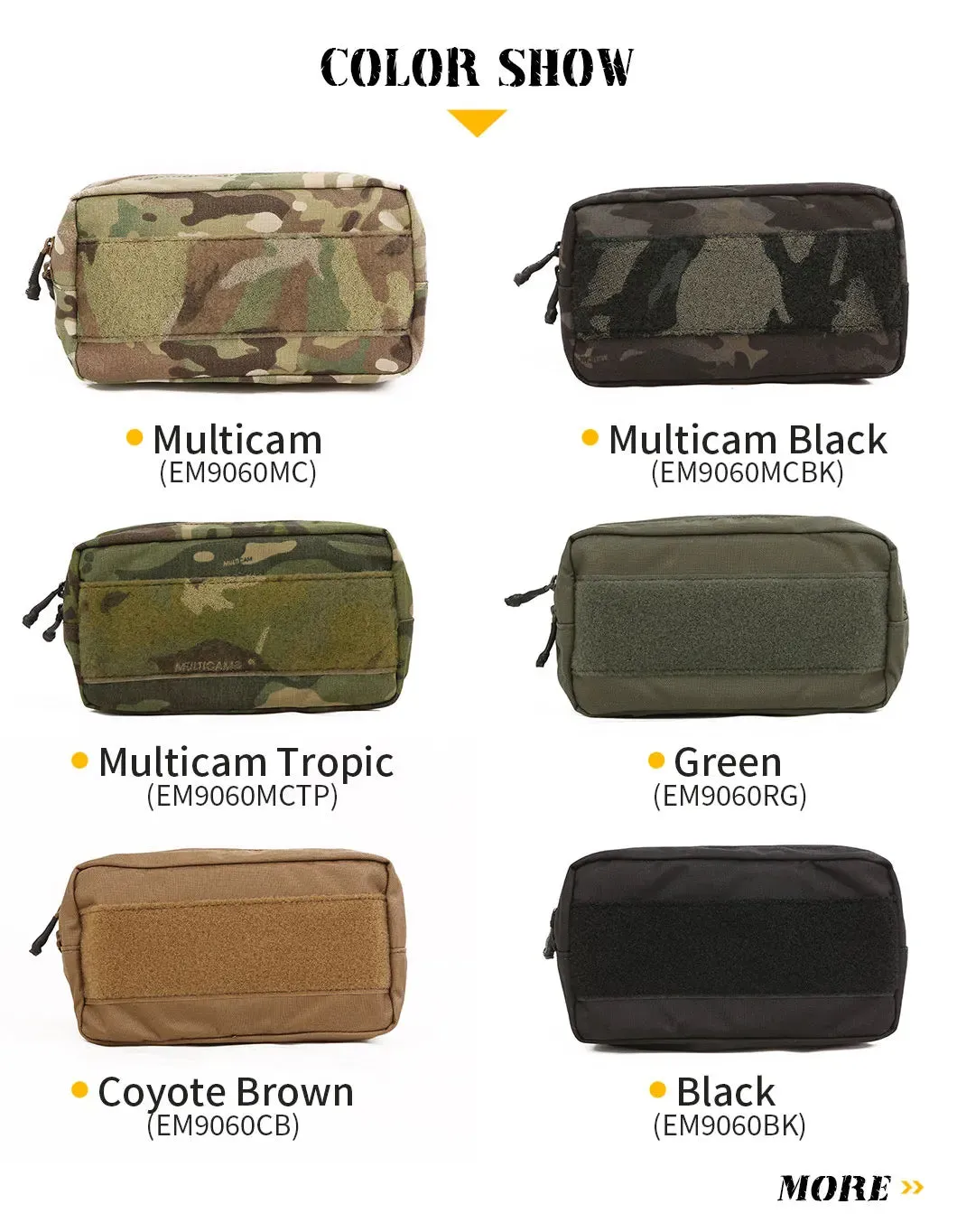 Emersongear Tactical MOLLE EDC Utility Pouch – Nylon Multi-Tool Bag us
