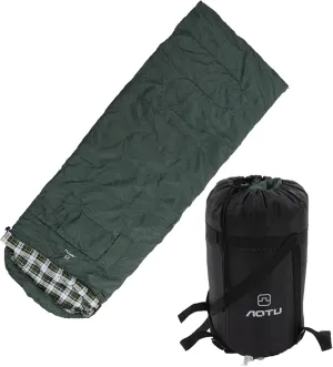 Envelope Sleeping Bag, 3 Season Warm & Cool Weather Thickened Double Persons Sleep Bags, Backpacking Camping Sleeping Bag for Outdoor