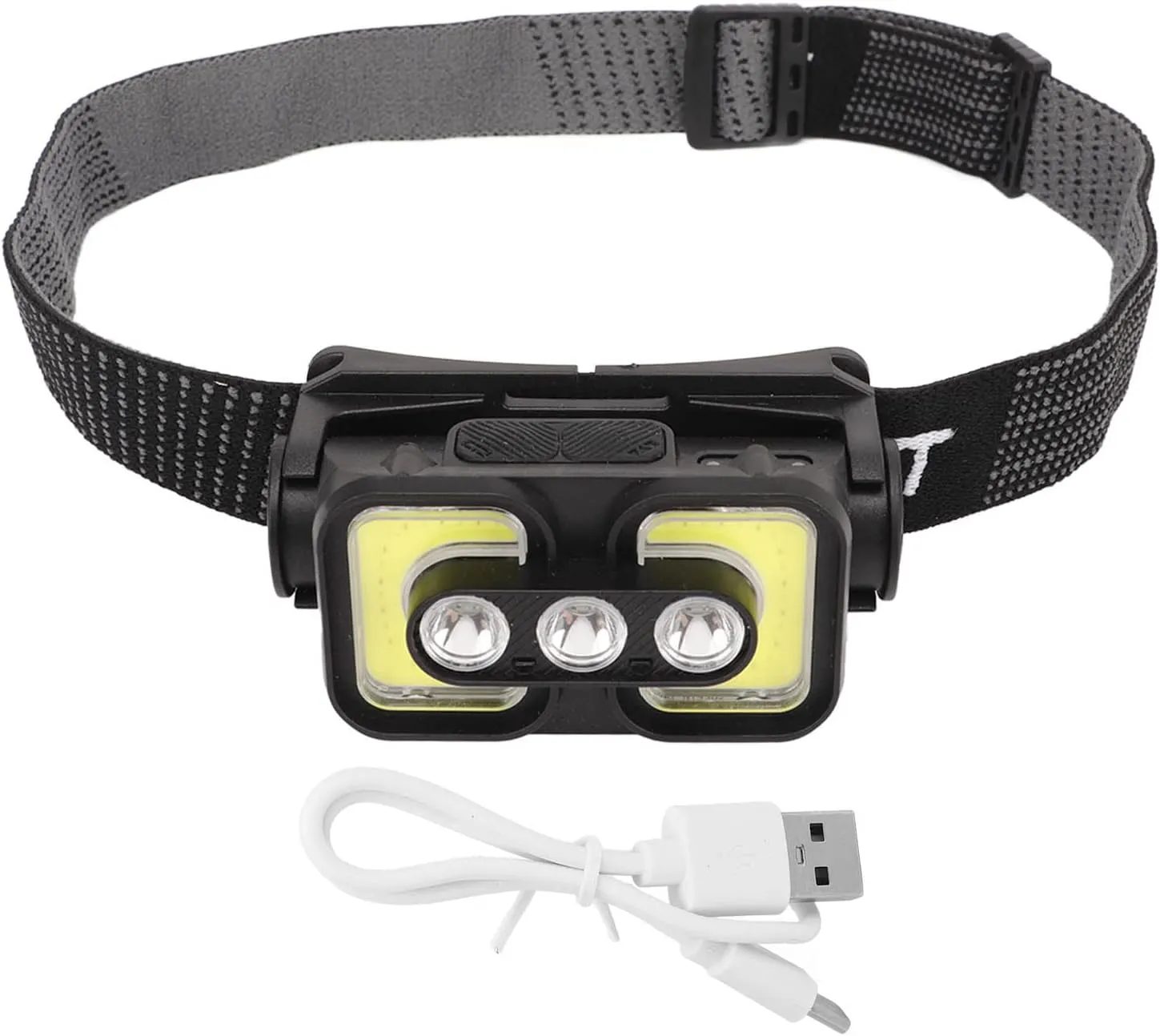 EVTSCAN K361 COB Floodlight Headlamp USB Rechargeable LED Headlamp IPX4 Outdoor Cycling Flashlight