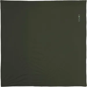 Exped LuxeWool Blanket - Warm, Wool Camping Throw Designed with Coak Clips and a Sling Bag for Easy Packing in Car, Van & Backpacking Trips, Moraine, Duo