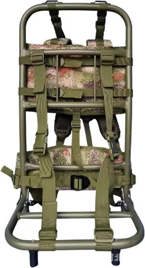 External Frame Hiking Backpacks,Pack Frames for Hunting,Aluminum Pack Frame,Frame Backpack Can Load 132Lbs,Portable Backpack Frame for Hiking,Travel,Mountaineering,Hunting,Camouflage Color