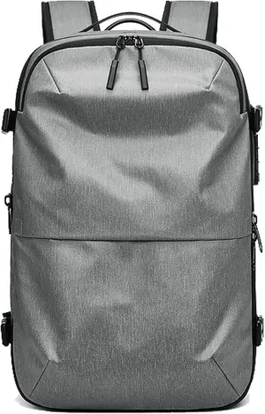 Ezyvac Backpack, 60l Vacpack Backpack with Vacuum Compression, Multifunctional Waterproof Expandable Anti-Theft Pack (Grey-2.0, Without Air Pump)