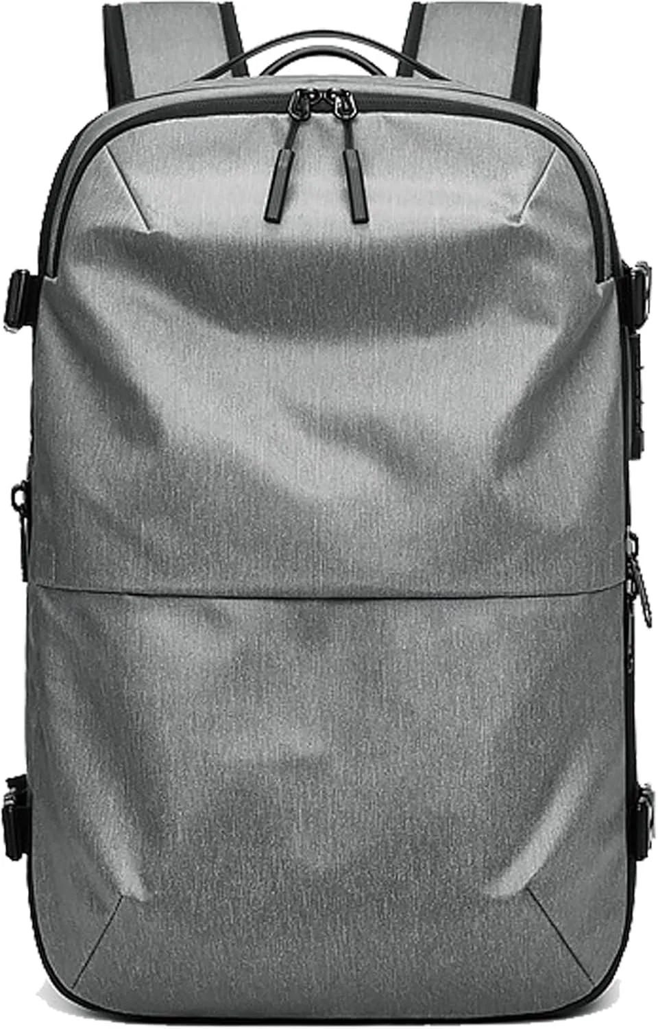 Ezyvac Backpack, 60l Vacpack Backpack with Vacuum Compression, Multifunctional Waterproof Expandable Anti-Theft Pack (Grey-2.0, Without Air Pump)