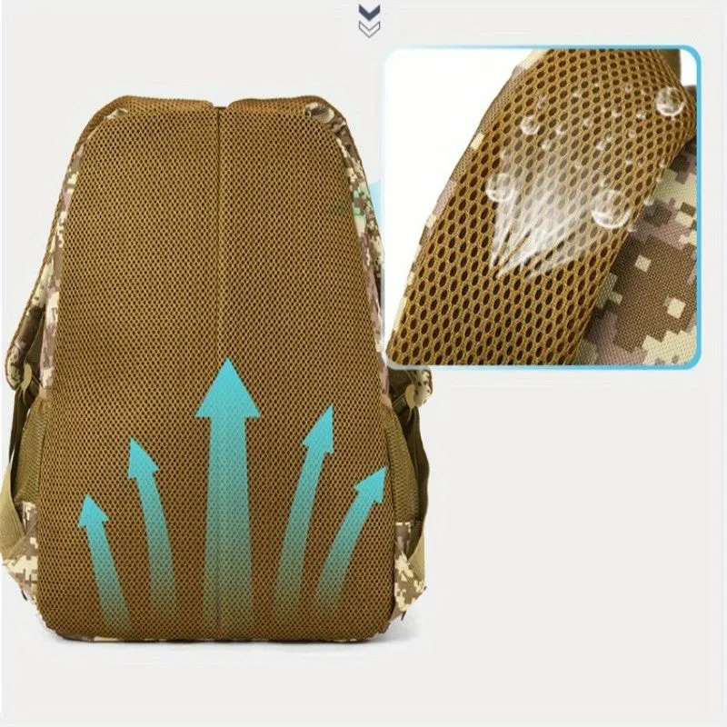 Fashion Camouflage Print Knapsack | Casual Large Capacity